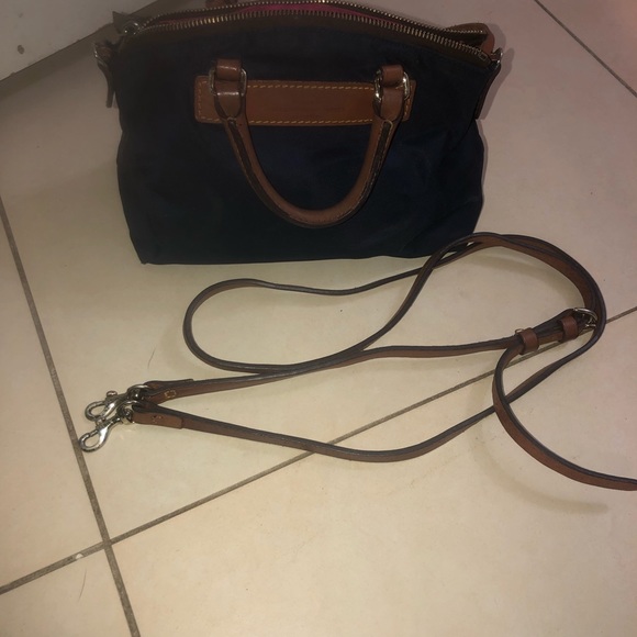 Dooney & Bourke new long/short strap navy blu mini - Picture 6 of 8
